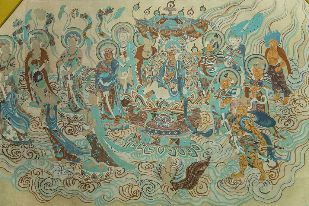 Τοιχογραφ?ε? Ντουνχου?νγκ: Διαμ?ντια τη? βουδιστικ?? τ?χνη?