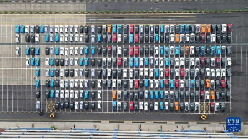 Σαγκ?η: Μια επ?σκεψη στο λιμ?νι Χα?τ?νγκ,τερματικ? σταθμ? αυτοκιν?των?στην περιχοχ? Γουα?γκαοτσι?ο