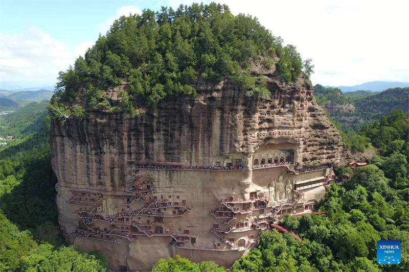 Οι σπηλι?? Μα?τζισ?ν στην επαρχ?α Γκανσο?