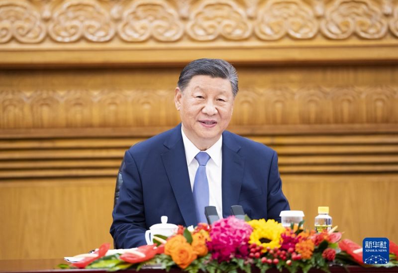 Ο Πρ?εδρο? Σι δ?λωσε ?τι η Κ?να θα συνεχ?σει να υποστηρ?ζει το Εθνικ? Λα?κ? Συν?δριο στην εμβ?θυνση των ανταλλαγ?ν με την Διακοινοβουλευτικ? ?νωση