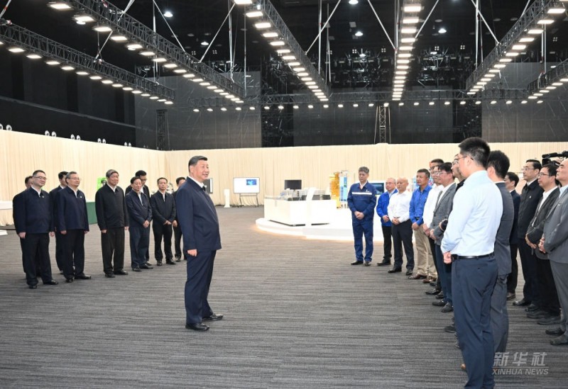 Ο Πρ?εδρο? Σι Τζινπ?νγκ επιθεωρε? την επαρχ?α Ανχο?ι τη? ανατολικ?? Κ?να?