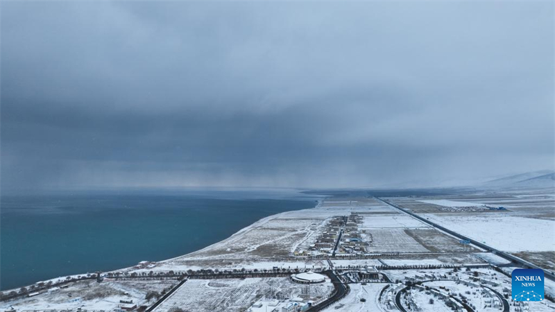 Τοπ?ο χιονιο? τη? λ?μνη? Τσινγκχ??