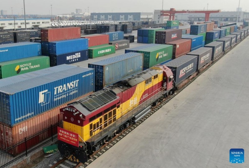 Αφ?χθη η πρ?τη εμπορικ? αμαξοστοιχ?α απ? το Καζακστ?ν εν ?ψει των εορτασμ?ν τη? ?νοιξη?