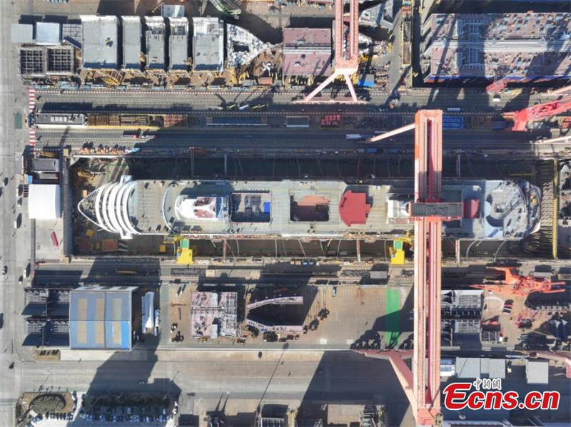 ?τοιμο το κ?το? για το δε?τερο κινεζικ? mega-κρουαζιερ?πλοιο