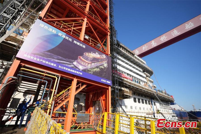 ?τοιμο το κ?το? για το δε?τερο κινεζικ? mega-κρουαζιερ?πλοιο