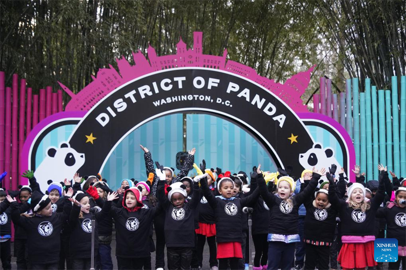 Ζευγ?ρι γιγ?ντιων Π?ντα κ?νει το δημ?σιο ντεμπο?το του στην Ου?σιγκτον