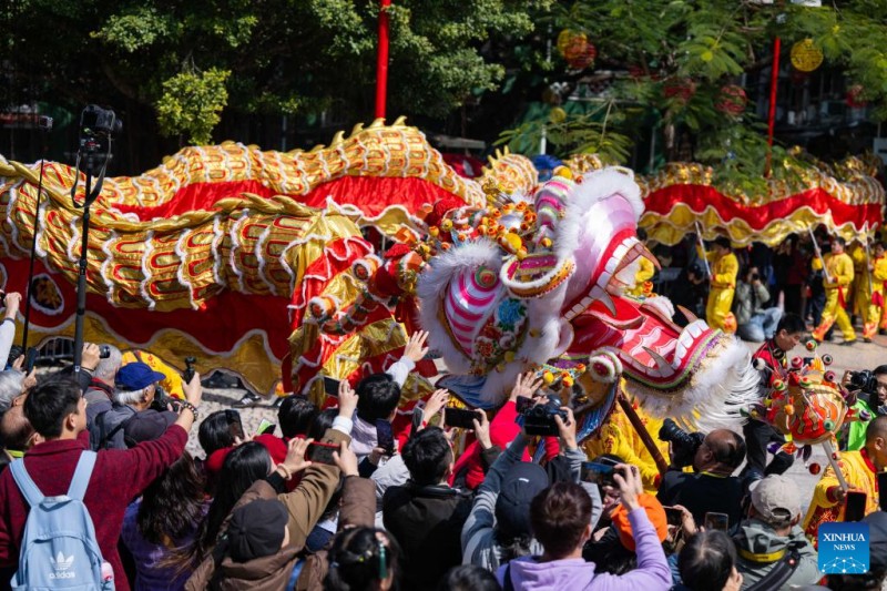 Εορταστικ?? εκδηλ?σει? στο Μακ?ο για τον ερχομ? του ν?ου Κινεζικο? ?του?