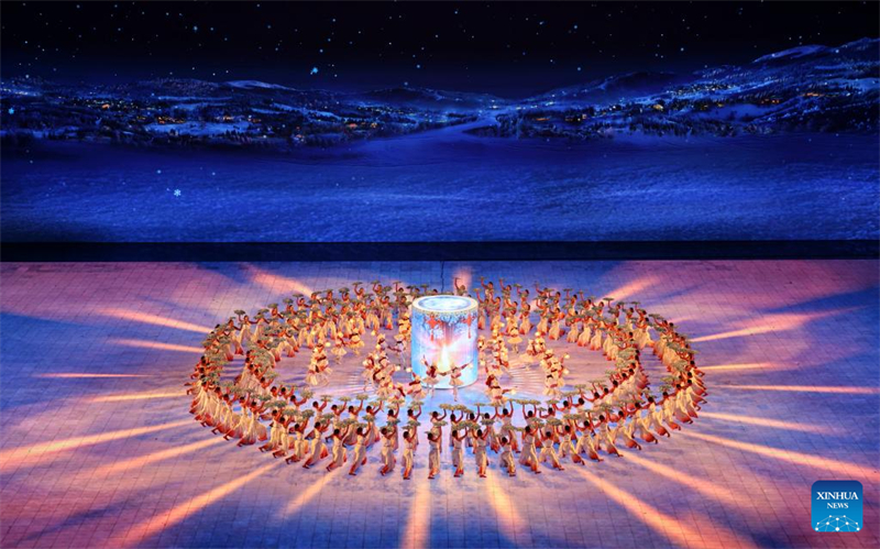 Στιγμι?τυπα απ? την τελετ? ?ναρξη? των 9ων Ασιατικ?ν Χειμεριν?ν Αγ?νων