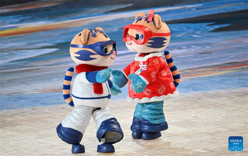 Στιγμι?τυπα απ? την τελετ? ?ναρξη? των 9ων Ασιατικ?ν Χειμεριν?ν Αγ?νων