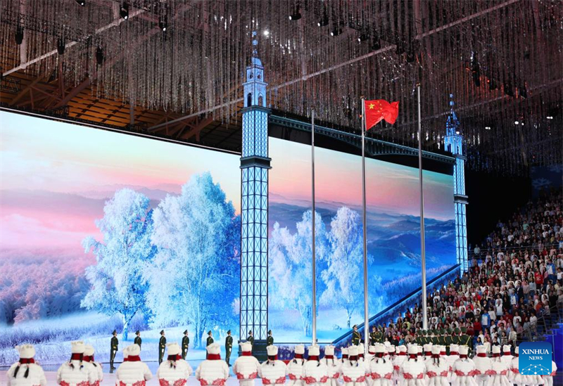 Στιγμι?τυπα απ? την τελετ? ?ναρξη? των 9ων Ασιατικ?ν Χειμεριν?ν Αγ?νων