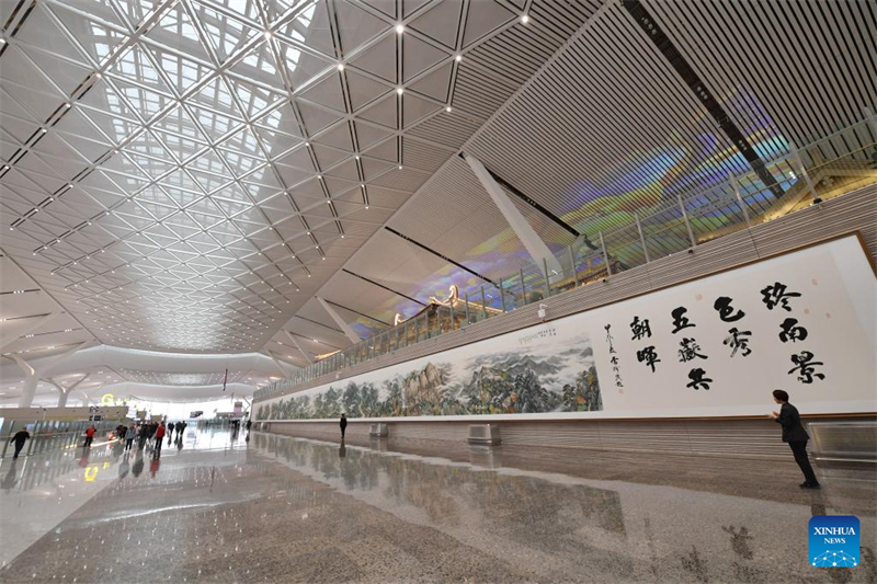 Ξεκ?νησε τη λειρουργ?α του ο ν?ο? (5ο?) τερματικ?? σταθμ?? του Διεθνο?? Αεροδρομ?ου Σι?νγκιανγκ (Xianyang)