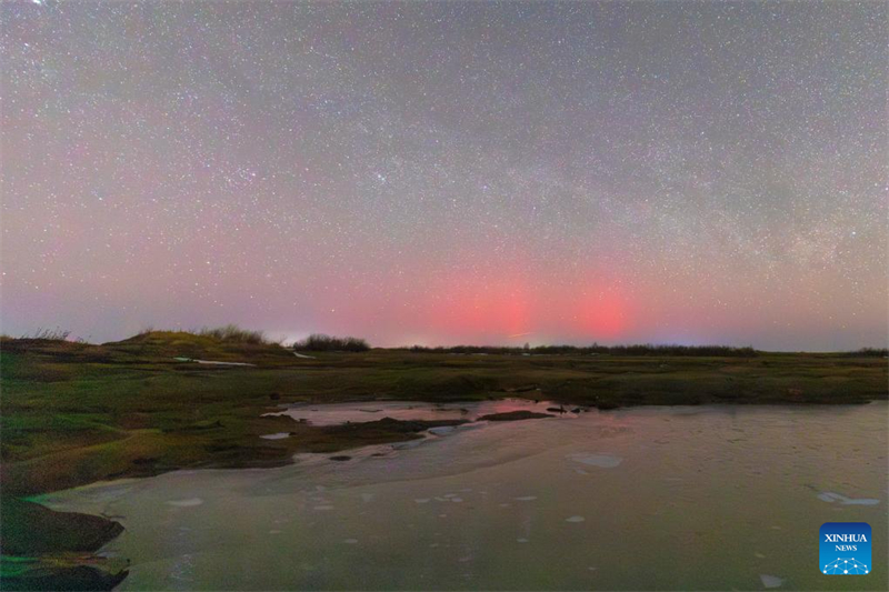 Εικ?νε? απ? το παν?μορφο β?ρειο Σ?λα? που εμφαν?στηκε στην επαρχ?α Χε?λονγκτζι?νγκ τη? Κ?να?