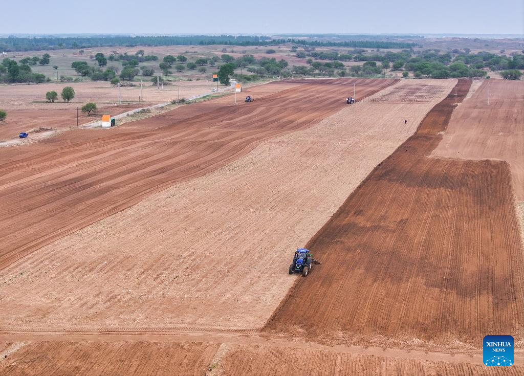 Στη κορ?φωσ? τη? η σπορ? καλαμποκιο? στην Εσωτερικ? Μογγολ?α τη? Κ?να?
