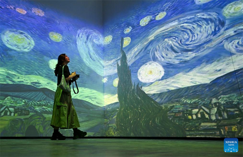 Ελαιογραφ?ε? απ? τη Γαλλ?α εκτ?θενται στην Γουχ?ν τη? Κ?να?