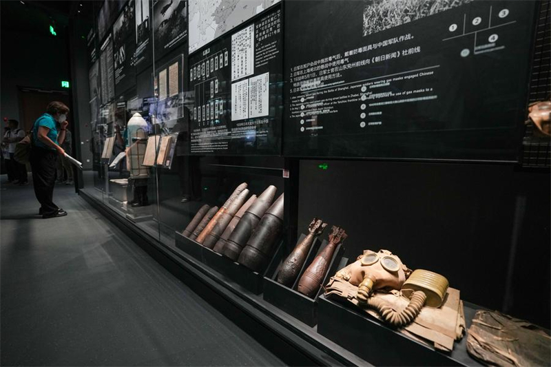 ?κθεση για την 80? επ?τειο τη? ν?κη? κατ? τη? ιαπωνικ?? επ?θεση? και του φασισμο? εγκαινι?στηκε στο Πεκ?νο