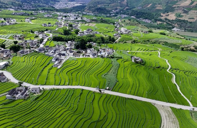 Οι αναβαθμ?δε? στι? ?χθε? του ποταμο? Λαντσ?νγκ?ε?ναι ?μορφε? σαν π?νακα? ζωγραφικ??