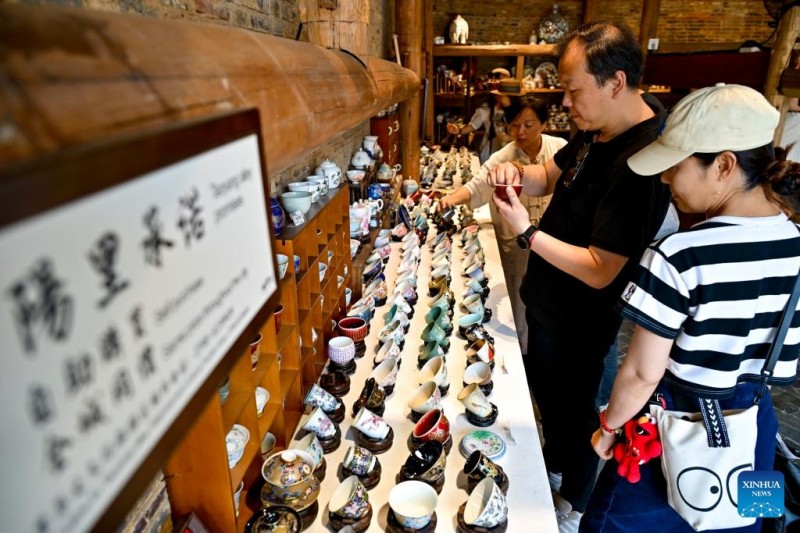 Η παλι? συνοικ?α στην επαρχ?α Τζιανγκσ? τη? Κ?να? μετατρ?πεται σε ακμ?ζον κ?ντρο πολιτιστικ?? καινοτομ?α? και τουρισμο?