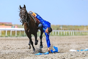 Παραστ?σει? και ιππικ? επ?δειξη πραγματοποιο?νται κατ? τη δι?ρκεια του φεστιβ?λ τουρισμο? στην επαρχ?α Σιντζι?νγκ