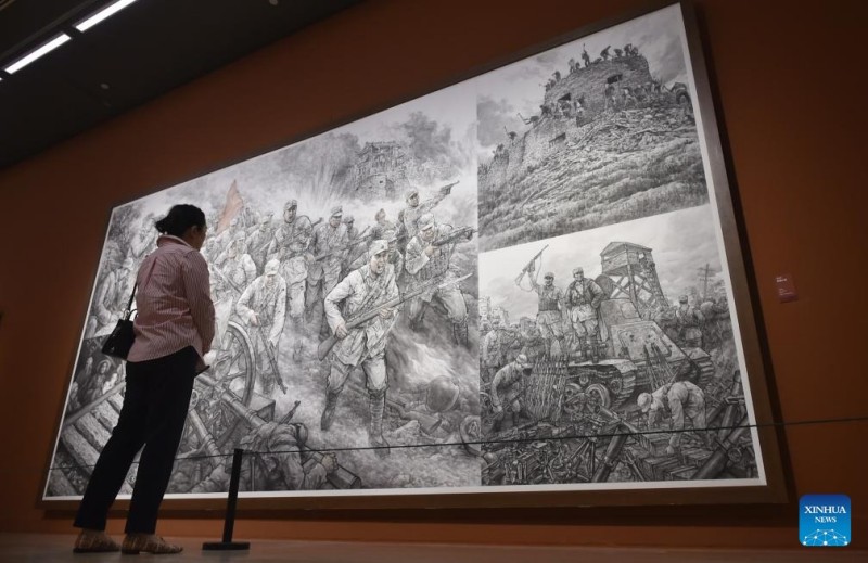 ?κθεση για τον εορτασμ? τη? 80?? επετε?ου τη? ν?κη? κατ? τη? ιαπωνικ?? επιθετικ?τητα? και του φασισμο? ξεκ?νησε στο Πεκ?νο