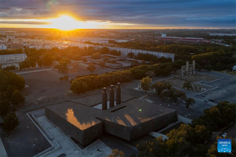 Φωτογραφ?α που τραβ?χτηκε στι? 16 Σεπτεμβρ?ου του 2025 δε?χνει την α?θουσα ?κθεση? με τα αποδεικτικ? στοιχε?α των εγκλημ?των που δι?πραξε η Μον?δα 731 του Ιαπωνικο? Αυτοκρατορικο? Στρατο? στην π?λη Χαρμπ?ν τη? επαρχ?α? Χε?λονγκτζι?νγκ. (Φωτογραφ?α / Xinhua)