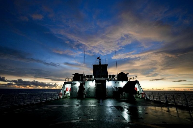 Η Κινεζικ? Ακτοφυλακ? διεξ?γει περιπολ?ε? επιβολ?? του ν?μου στη Θ?λασσα τη? Ν?τια? Κ?να?