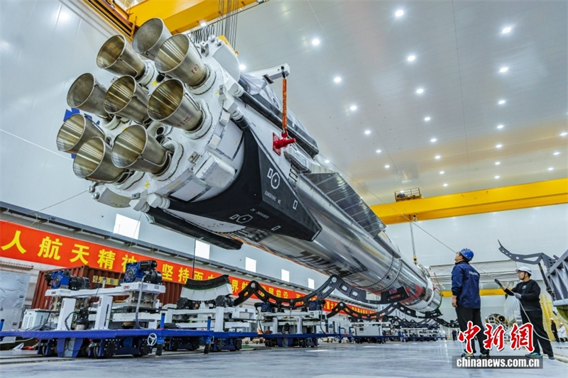 Ο επαναχρησιμοποι?σιμο? π?ραυλο? μεταφορ?? ZQ-3 πραγματοπο?ησε δοκιμ? στατικ?? πυροδ?τηση?